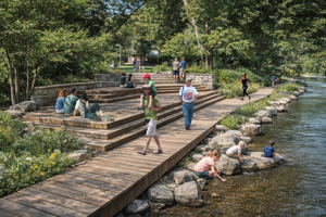 Riverside Deck Native Edge