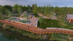Riverfront Boardwalk Gazebo