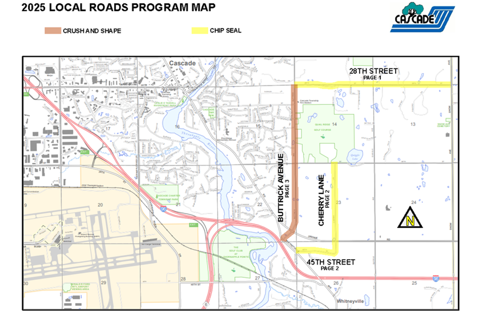Local Road Map